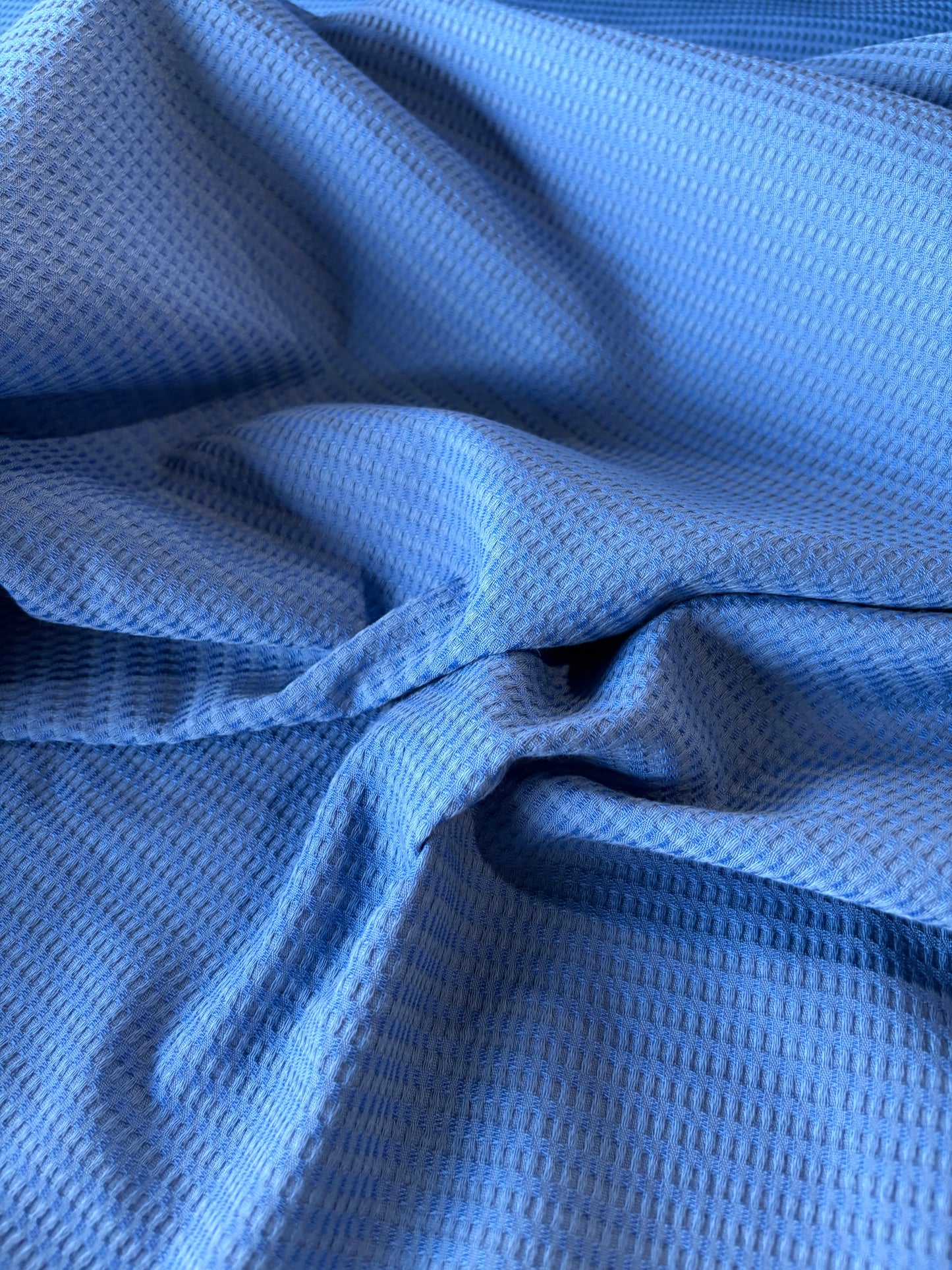 AL 017 cotton jacquard indigo