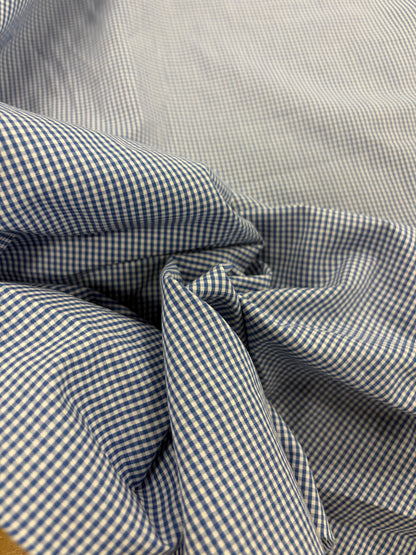 EMILE 004 cotton colourwoven 2mm gingham check
