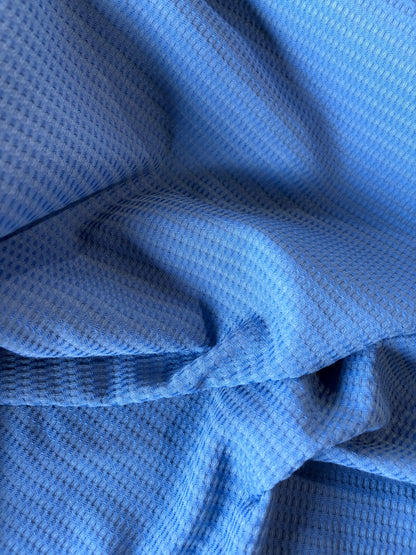 AL 017 cotton jacquard indigo