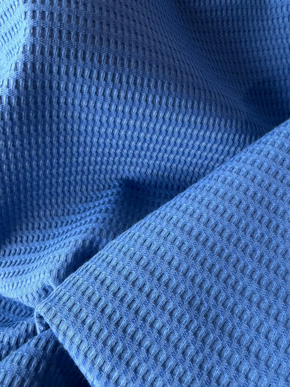 AL 017 cotton jacquard indigo