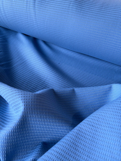 AL 017 cotton jacquard indigo