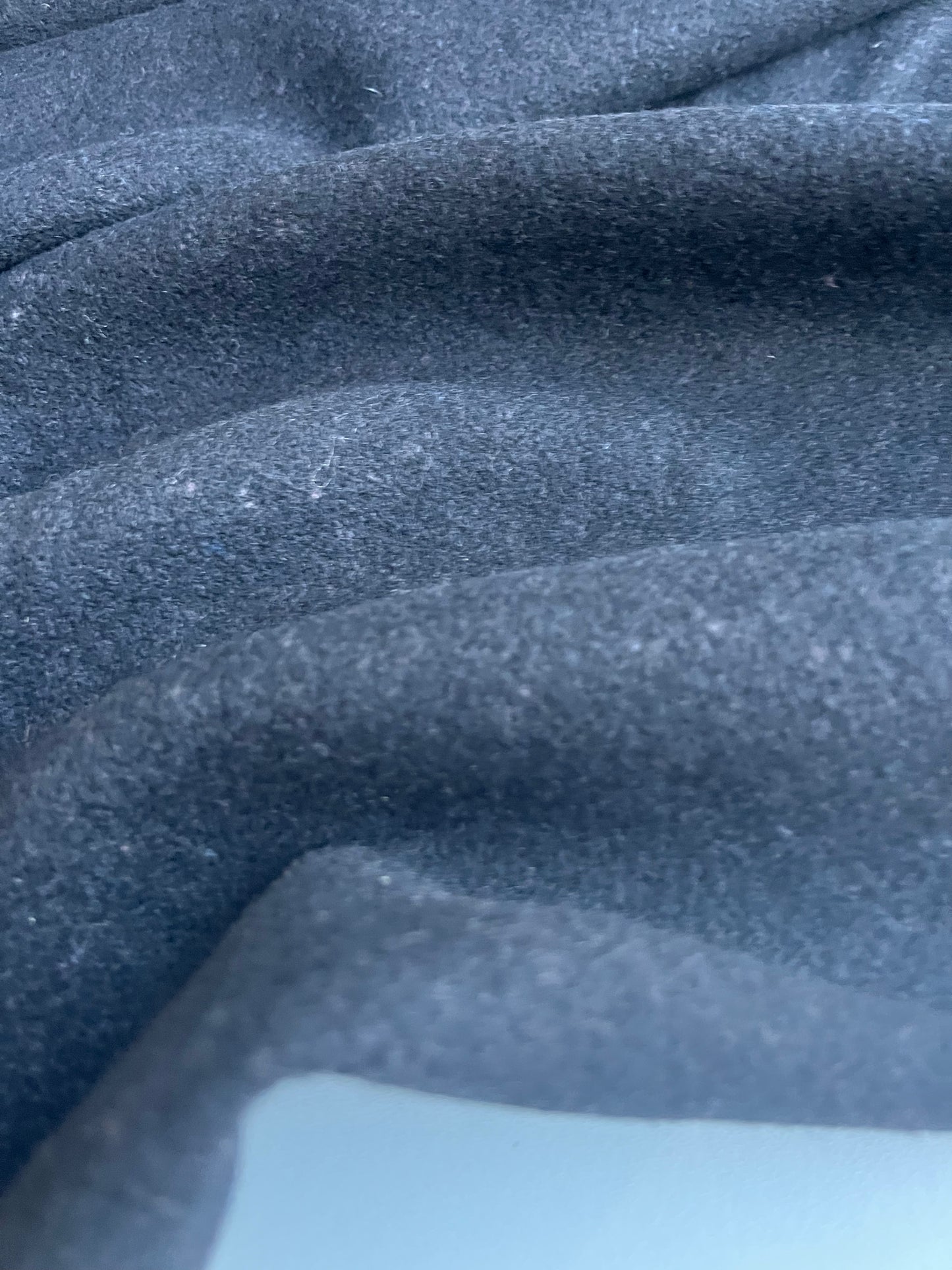 ZACHARIE 004 heavy wool caban black