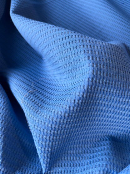 AL 017 cotton jacquard indigo