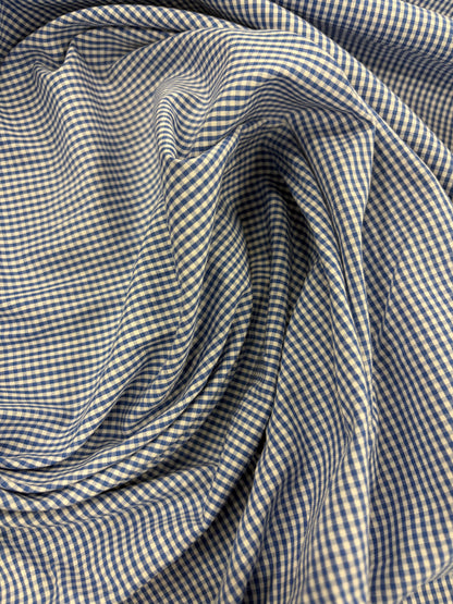 EMILE 004 cotton colourwoven 2mm gingham check