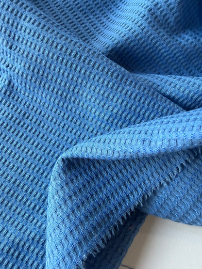 AL 017 cotton jacquard indigo