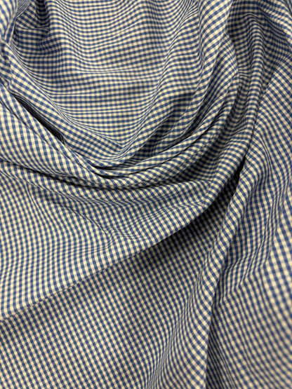 EMILE 004 cotton colourwoven 2mm gingham check