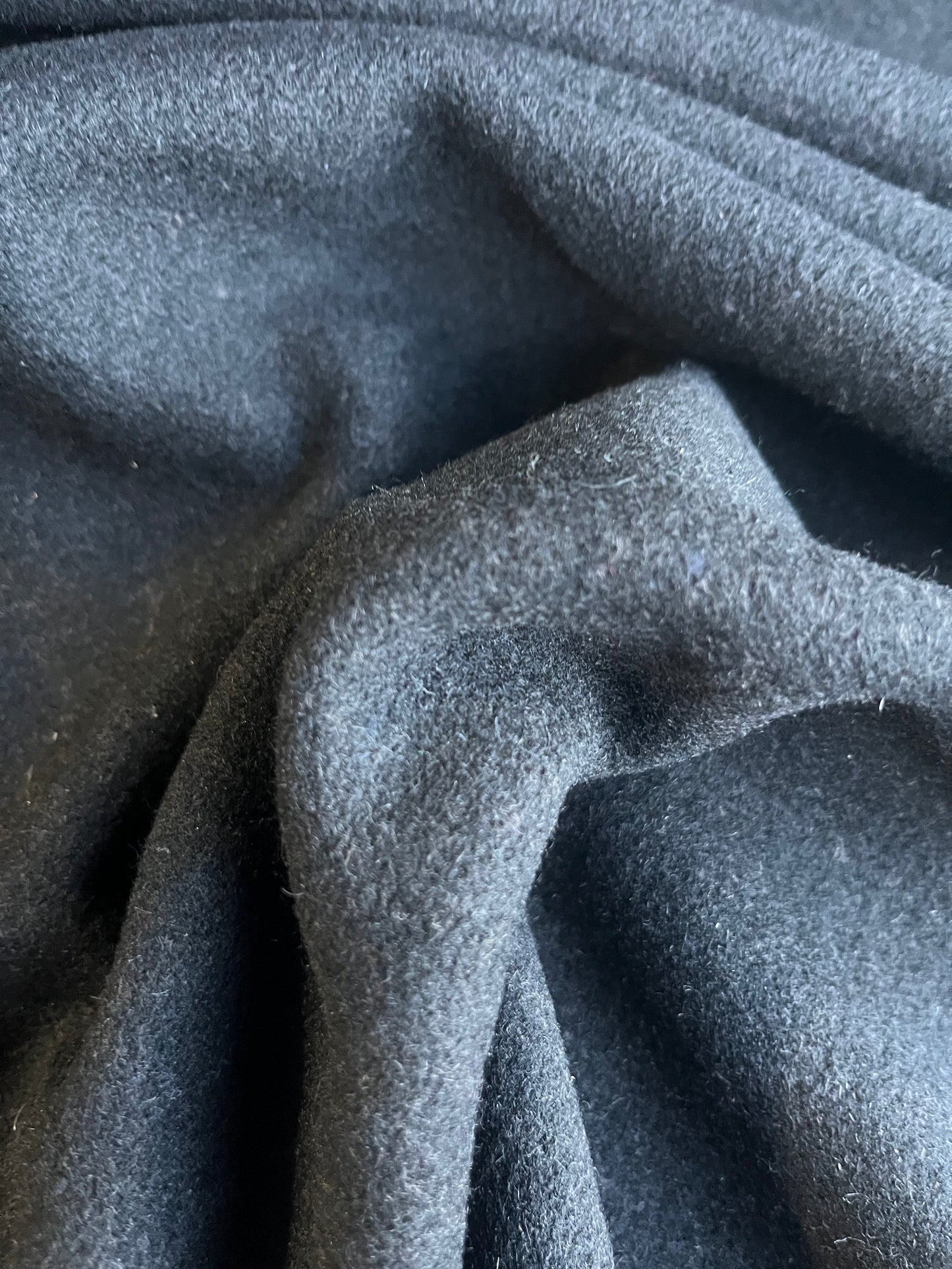 ZACHARIE 004 heavy wool caban black