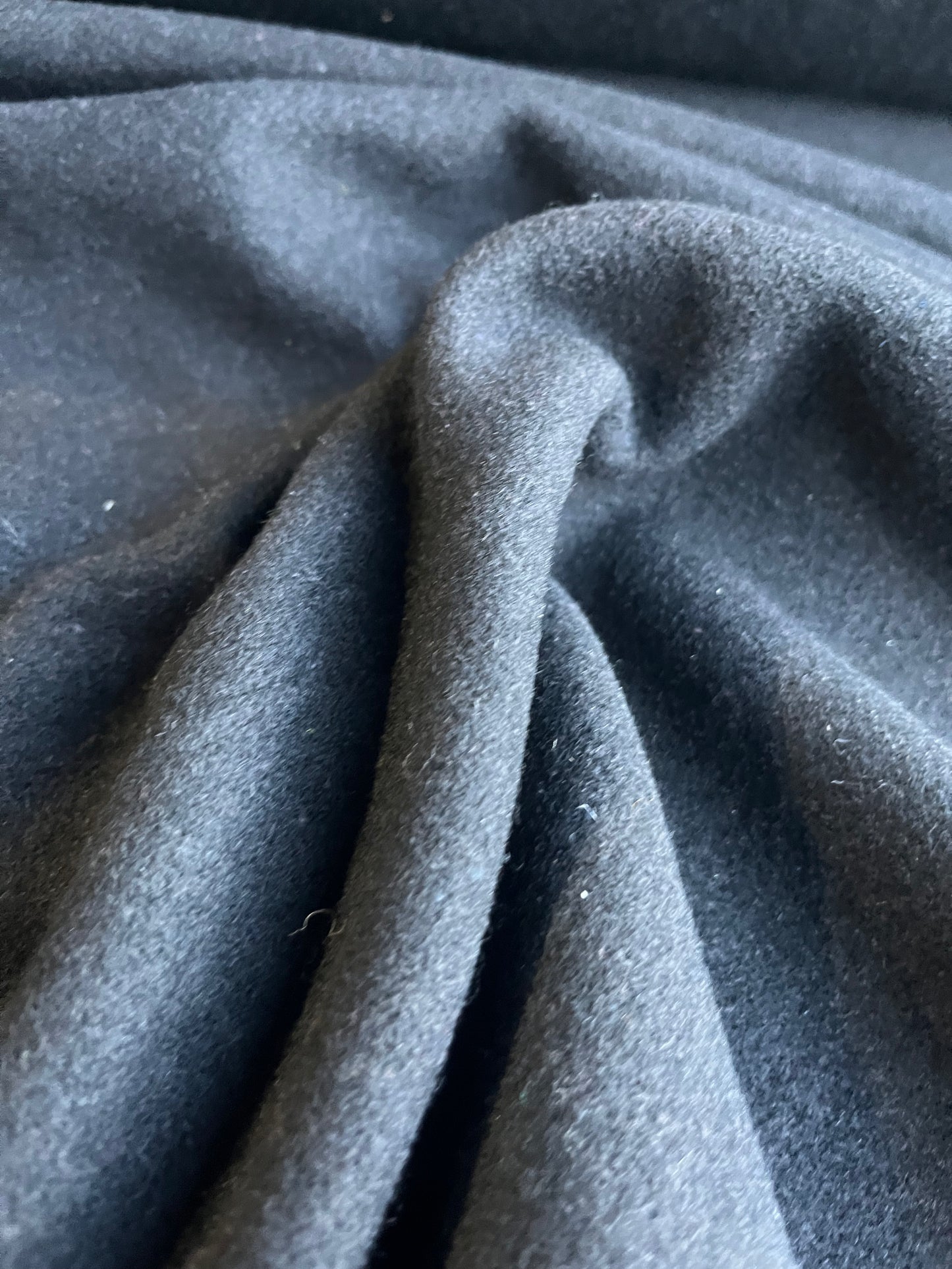 ZACHARIE 004 heavy wool caban black