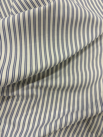 EMILE 005 cotton colourwoven striped shirting fabric