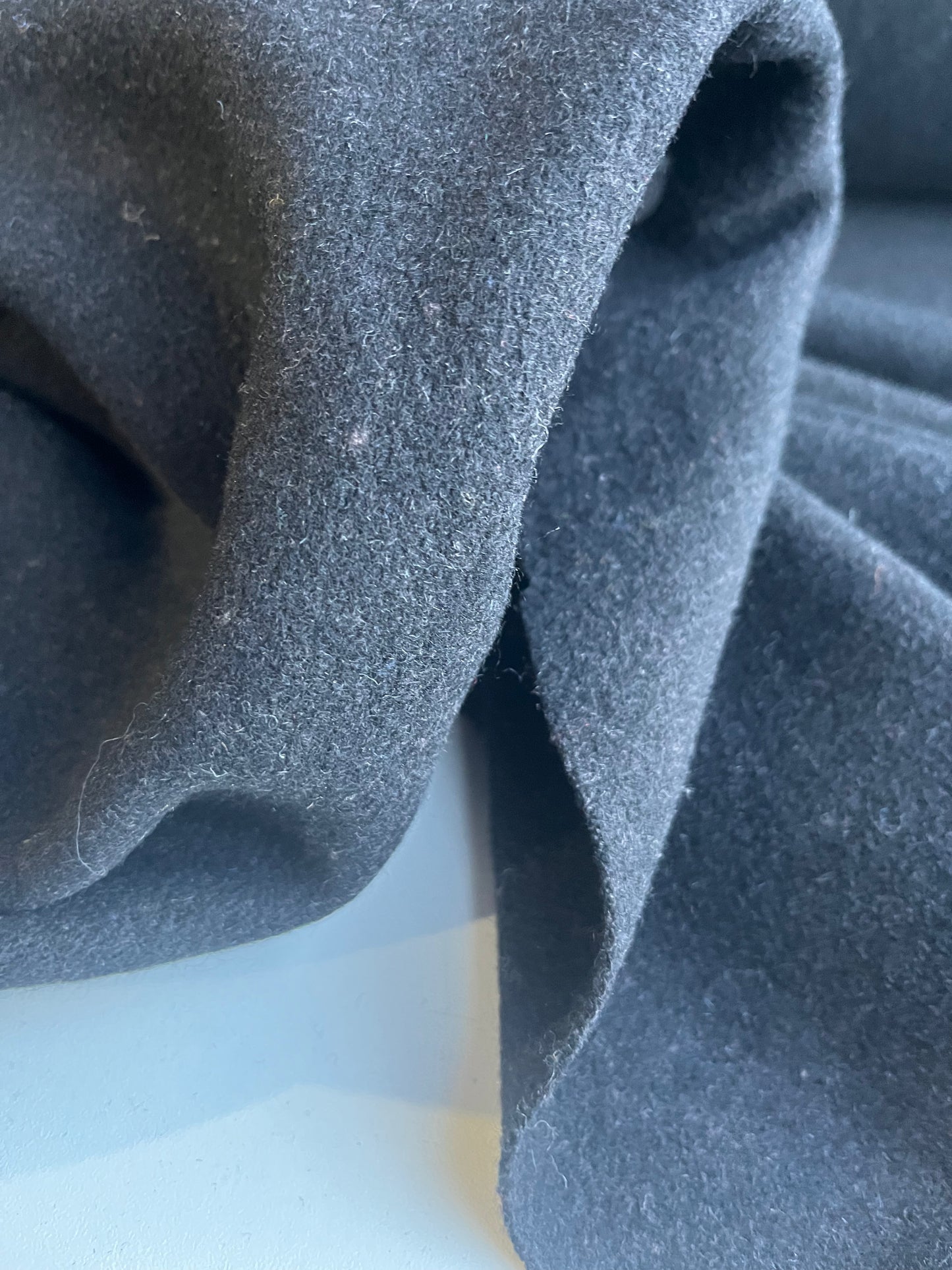 ZACHARIE 004 heavy wool caban black