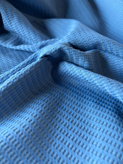 AL 017 cotton jacquard indigo