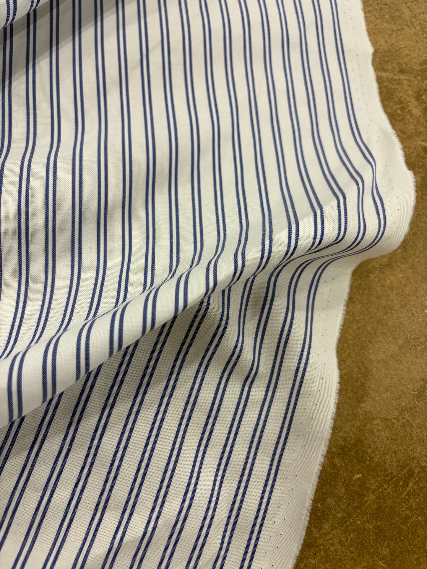 EMILE 005 cotton colourwoven striped shirting fabric