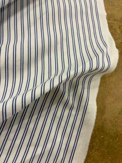 EMILE 005 cotton colourwoven striped shirting fabric