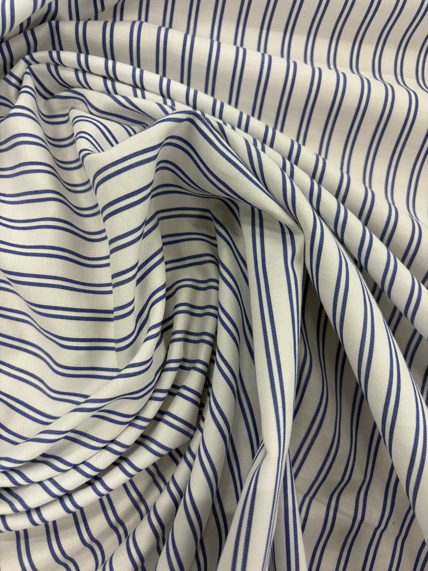 EMILE 005 cotton colourwoven striped shirting fabric