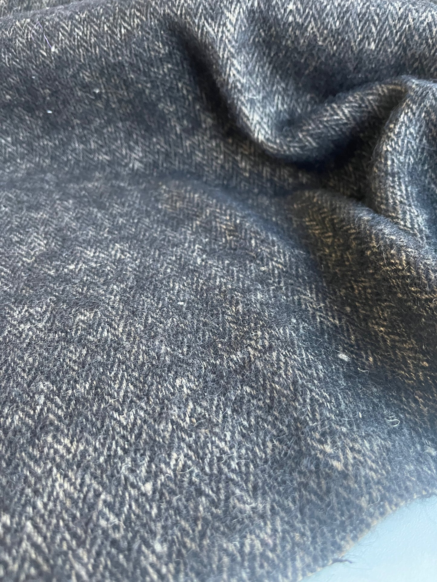 ZACHARIE 005 wool/mohair chevron coat fabric