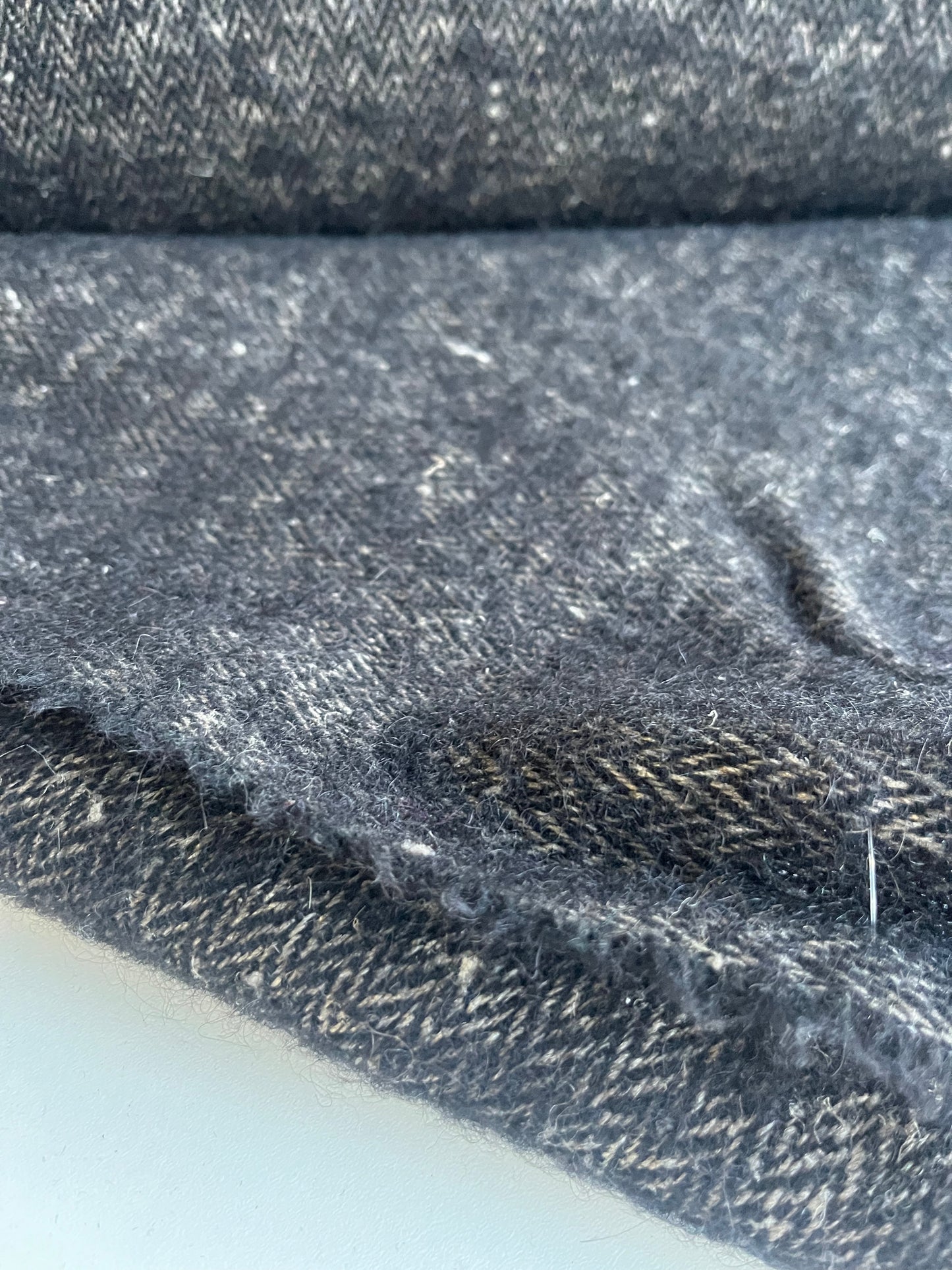 ZACHARIE 005 wool/mohair chevron coat fabric