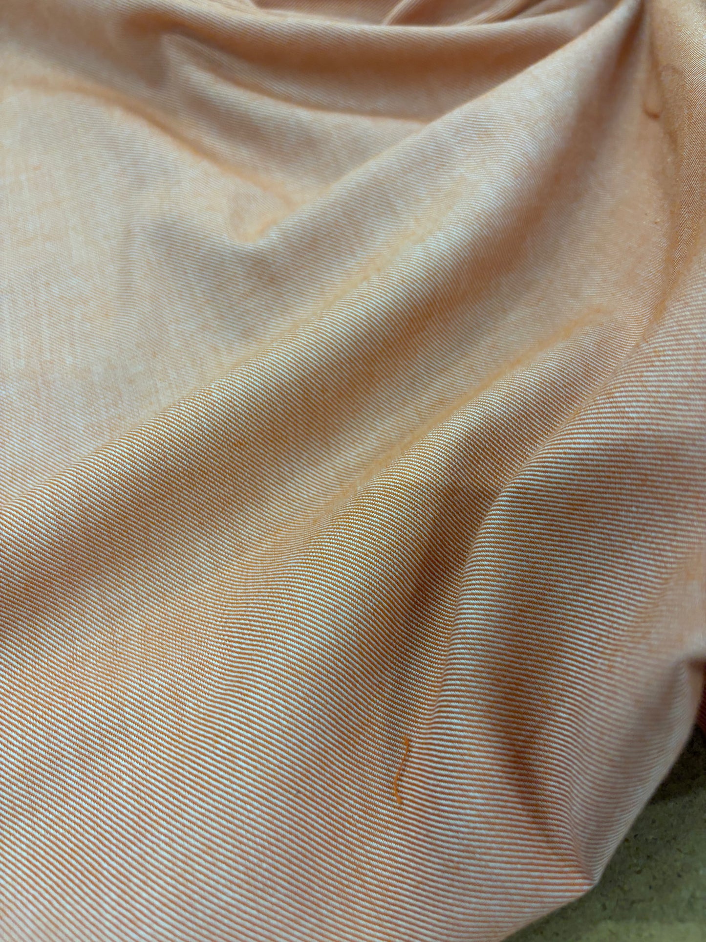 EMILE 008 orange cotton colourwoven shirting twill