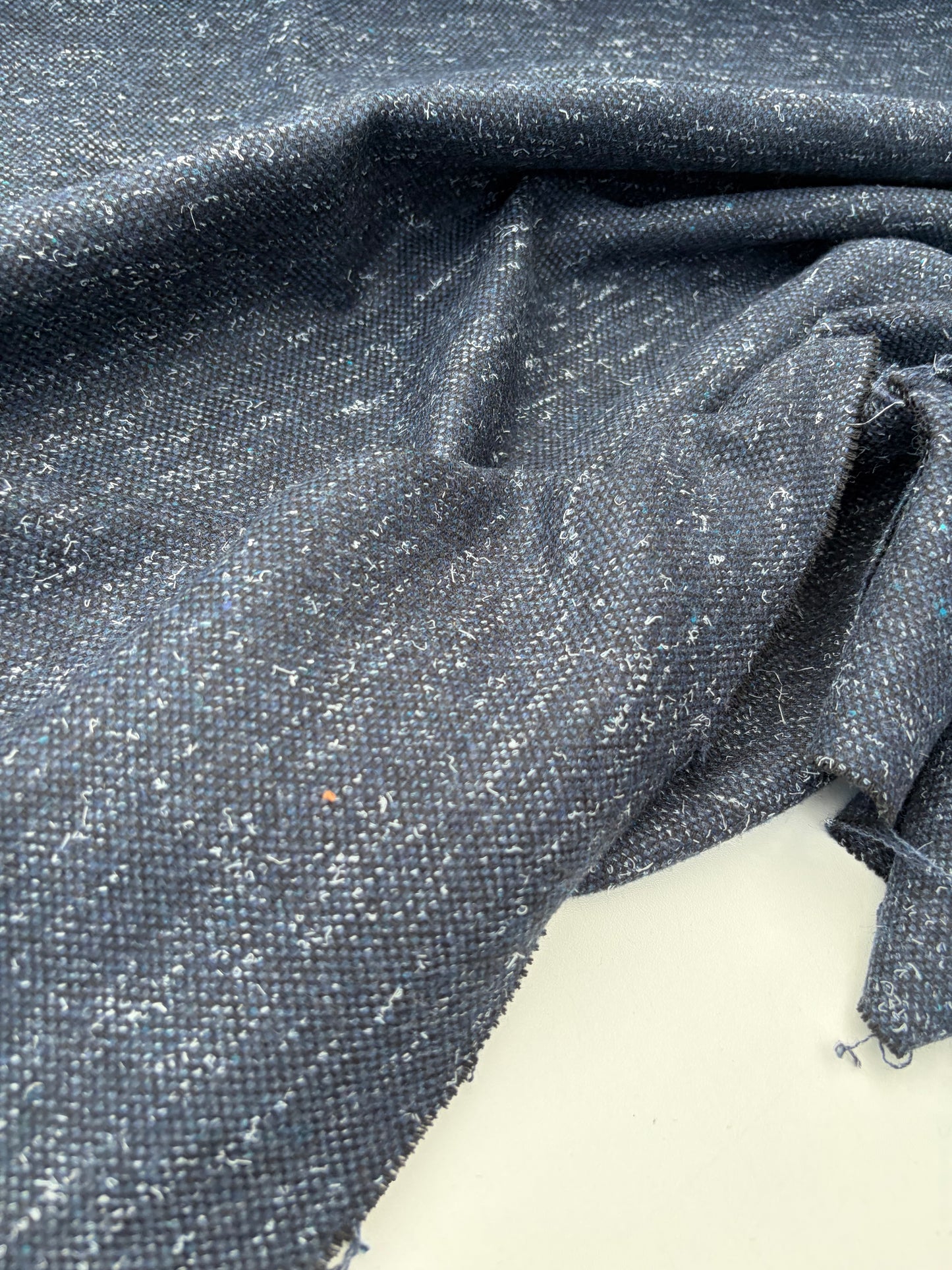 WOOL EDIT 020 indigo mélange wool drape