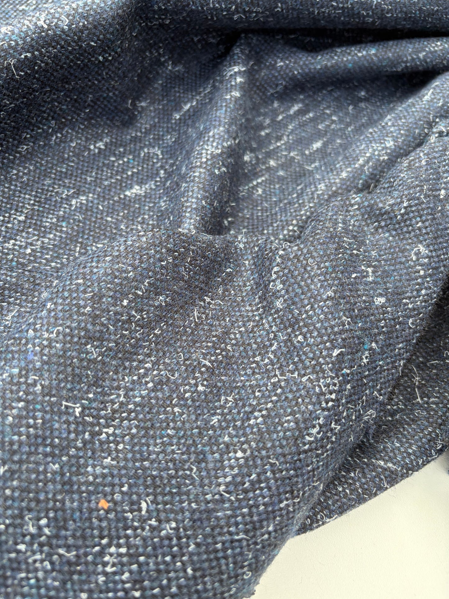 WOOL EDIT 020 indigo mélange wool drape