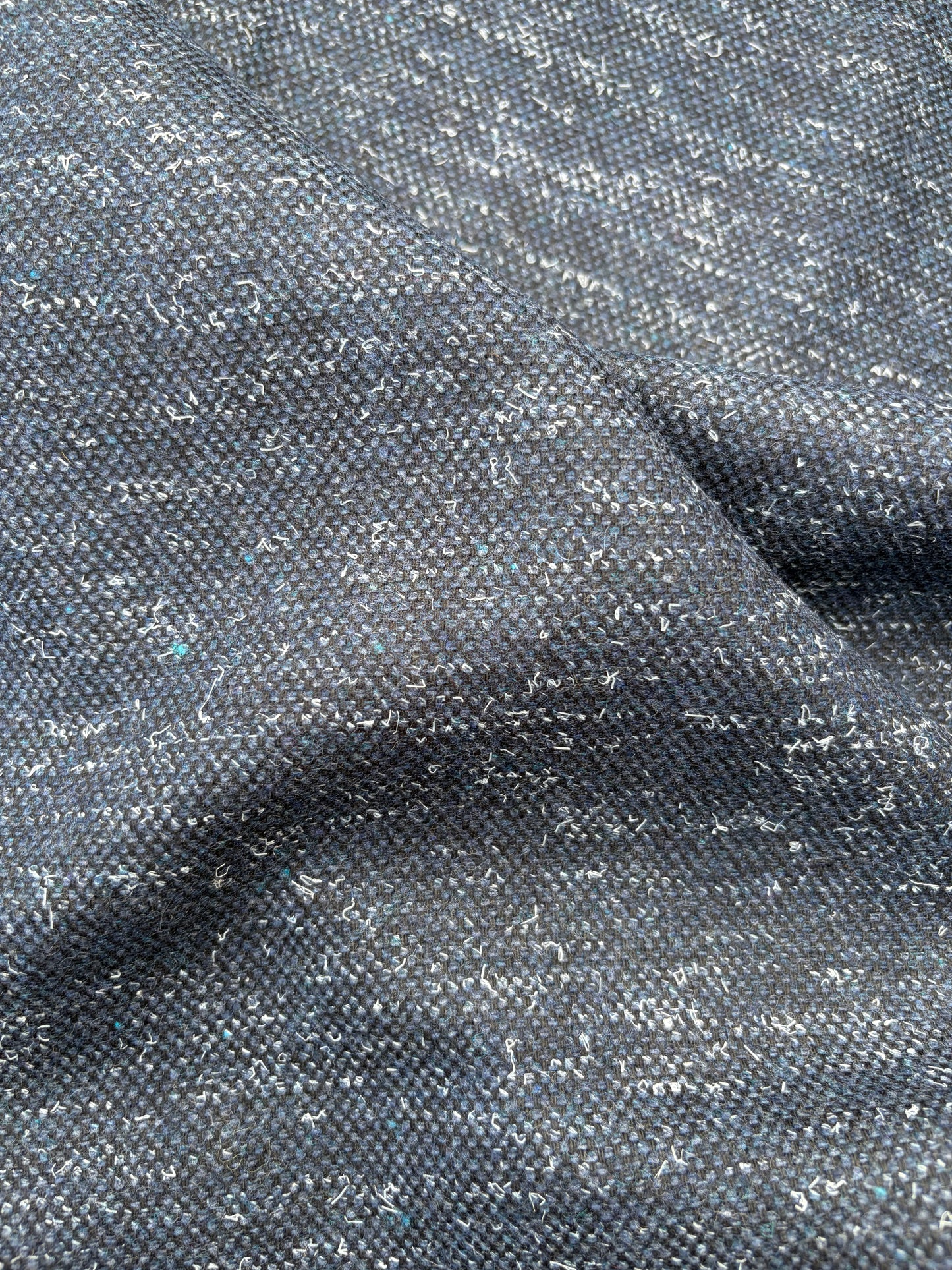 WOOL EDIT 020 indigo mélange wool drape