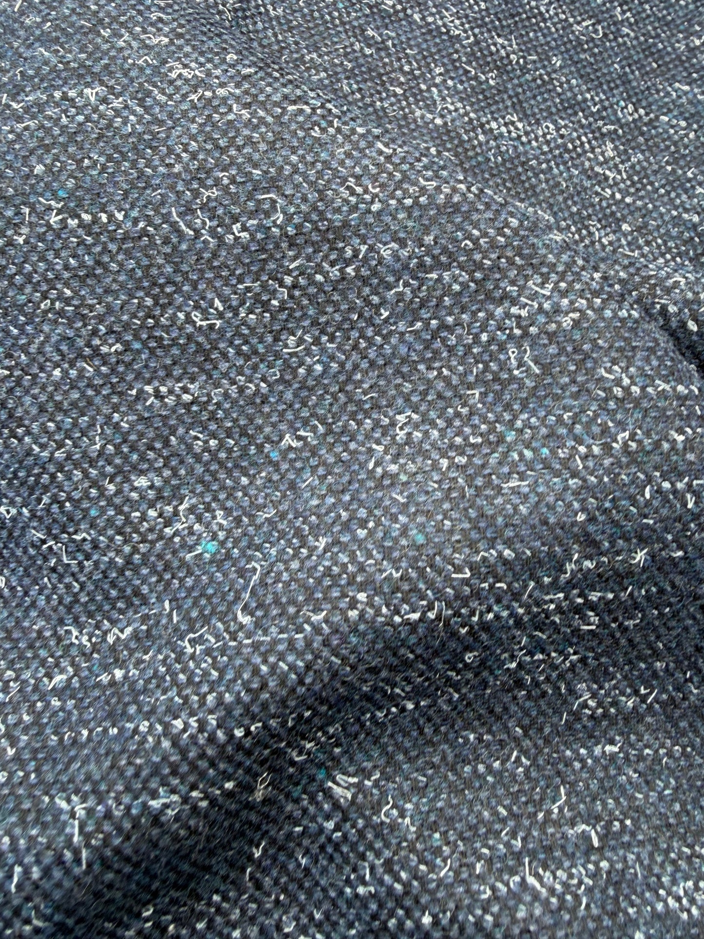 WOOL EDIT 020 indigo mélange wool drape