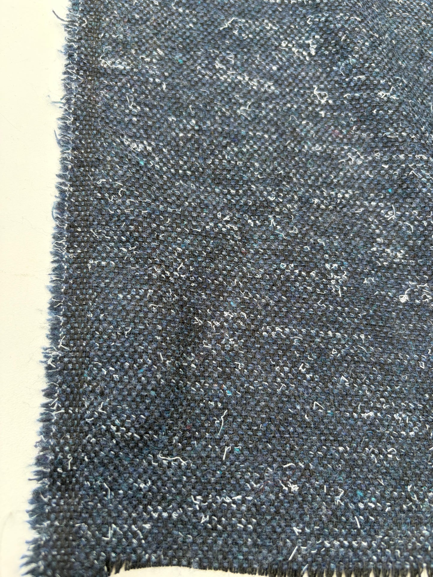 WOOL EDIT 020 indigo mélange wool drape
