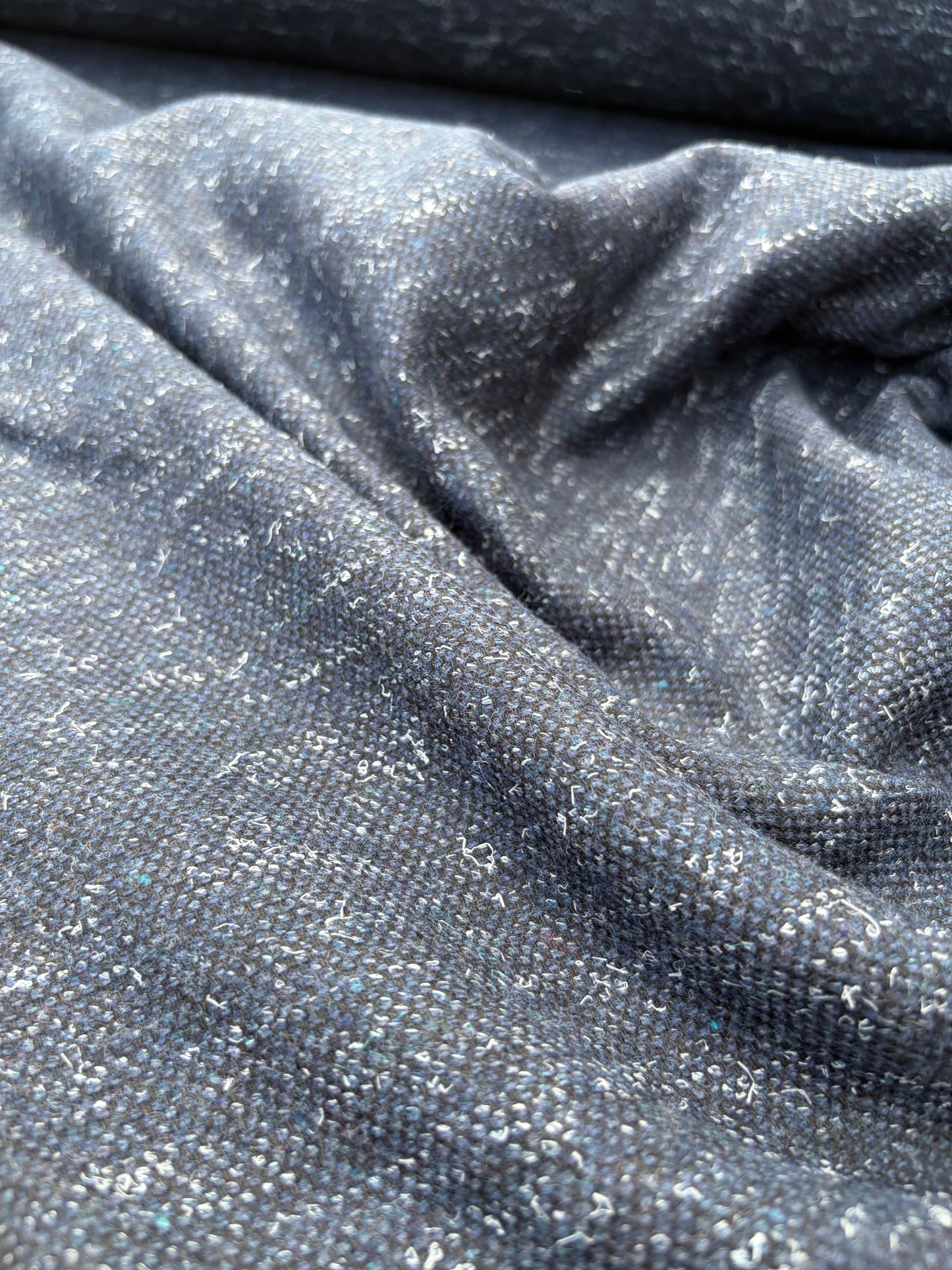 WOOL EDIT 020 indigo mélange wool drape
