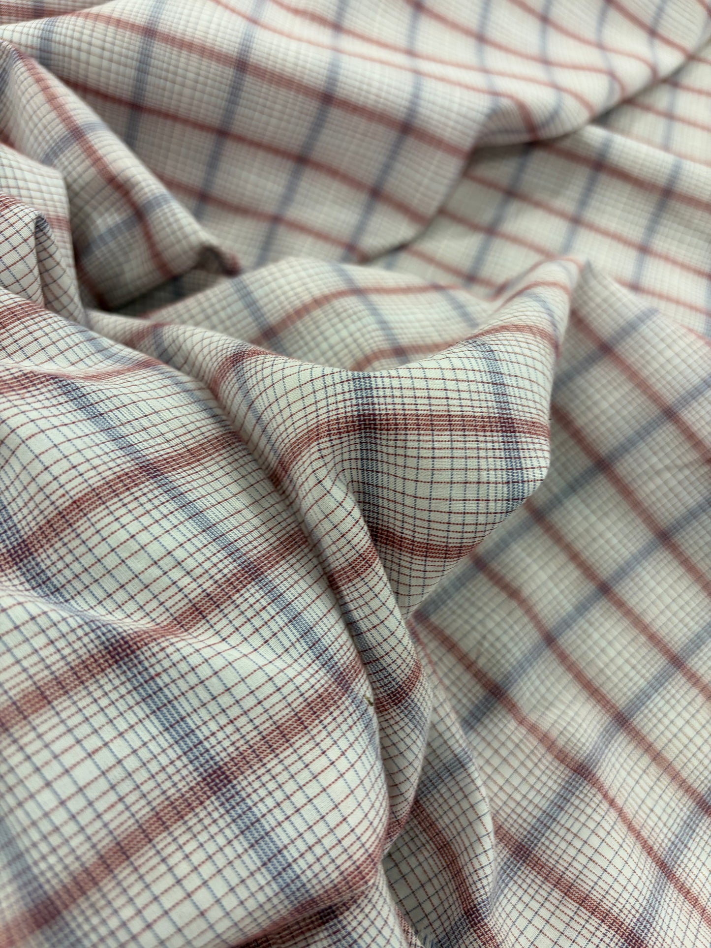 EMILE 011 cotton colourwoven shirting check