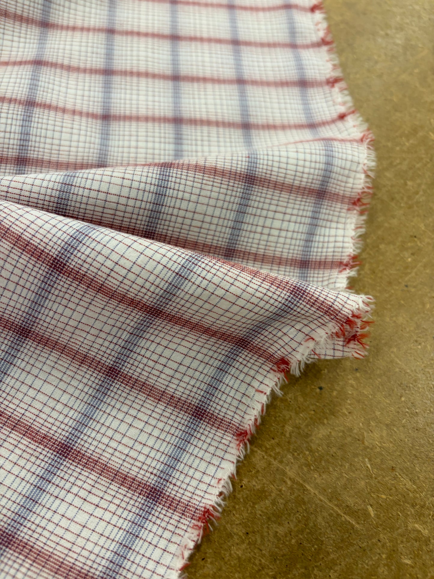 EMILE 011 cotton colourwoven shirting check