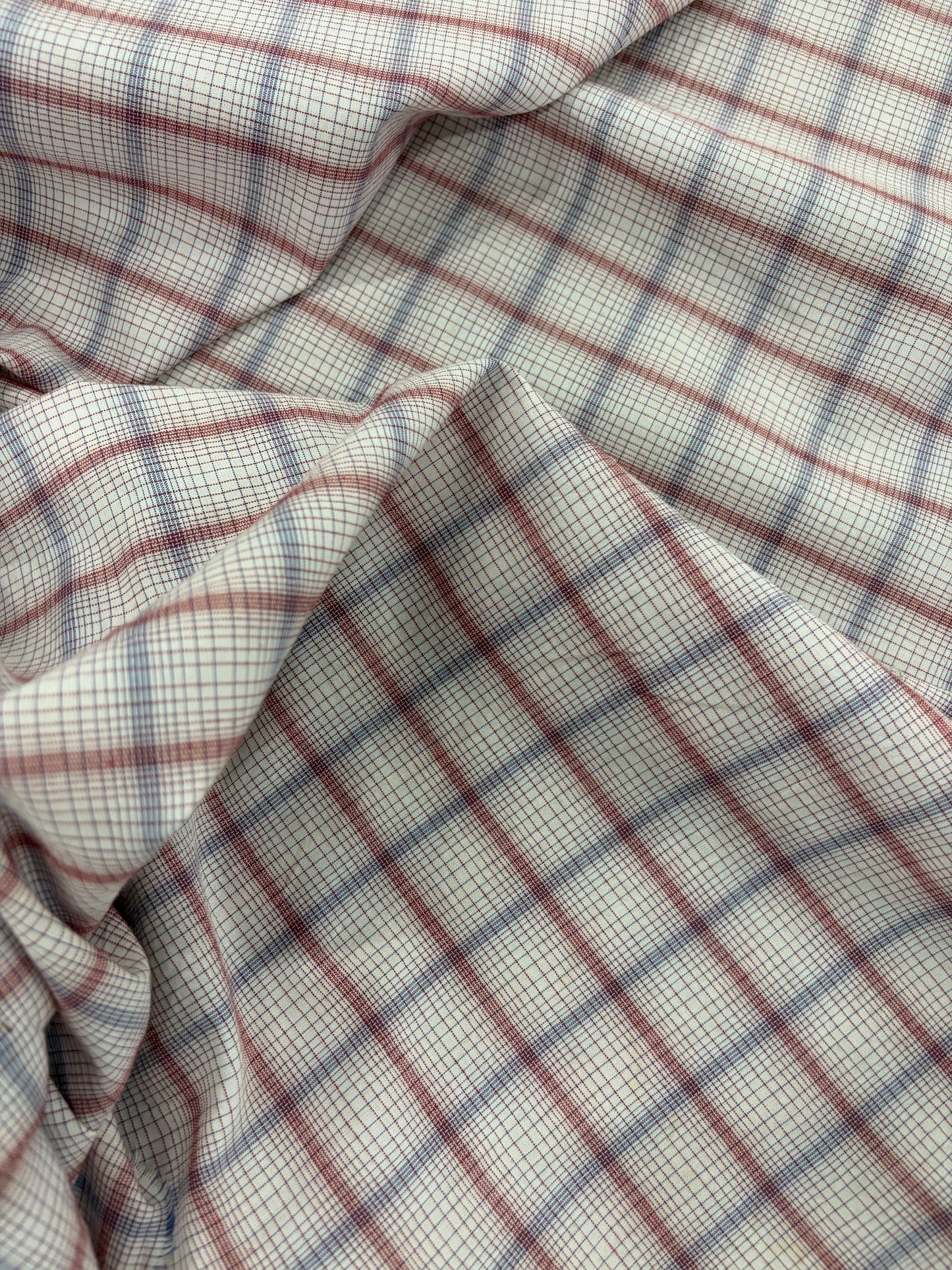 EMILE 011 cotton colourwoven shirting check