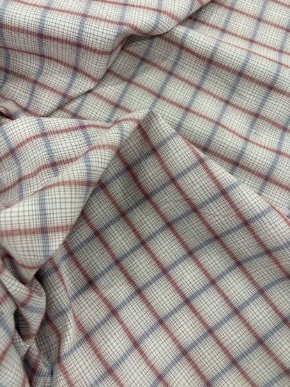 EMILE 011 cotton colourwoven shirting check