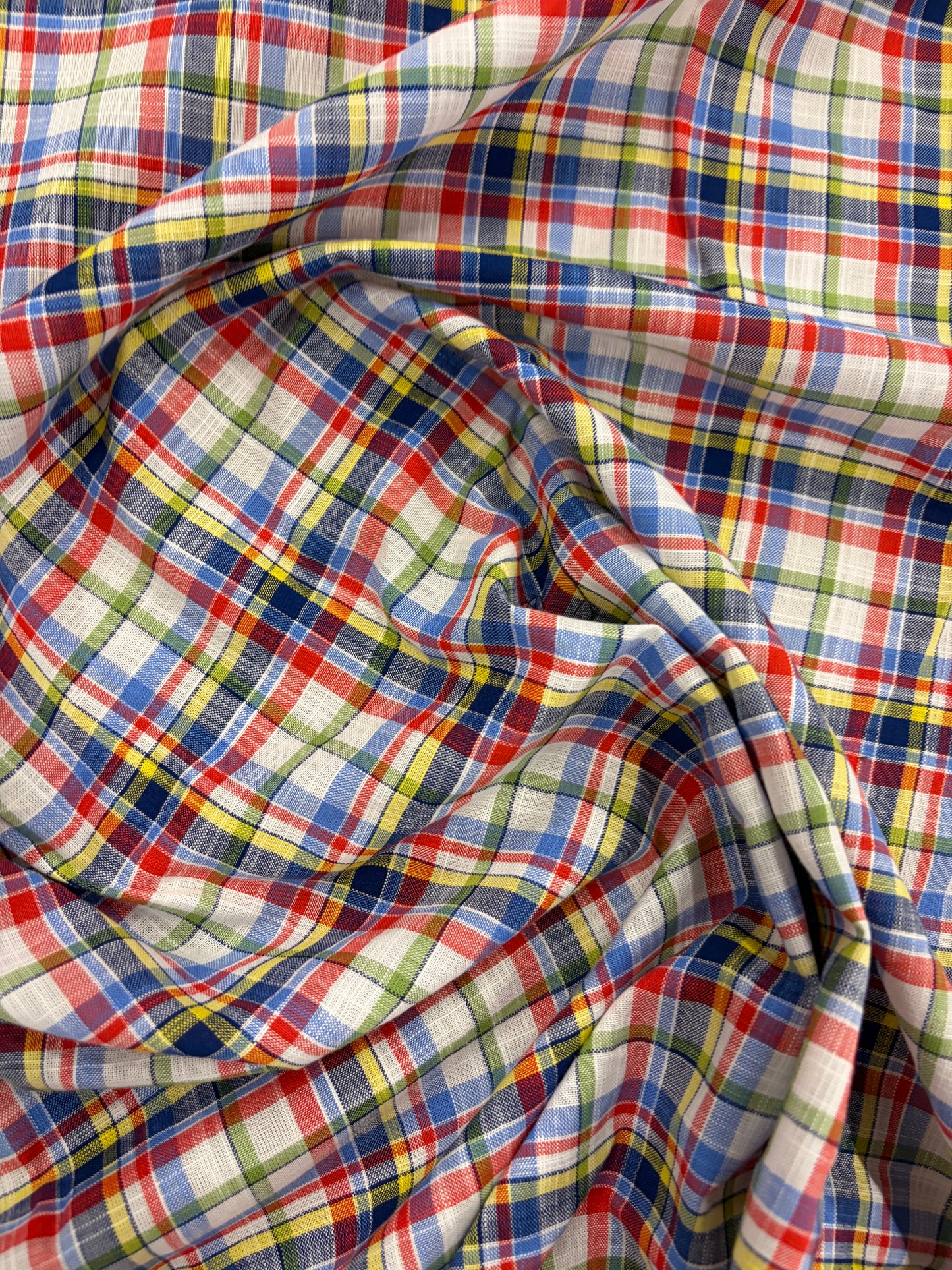 EMILE 014 cotton colourwoven shirting check