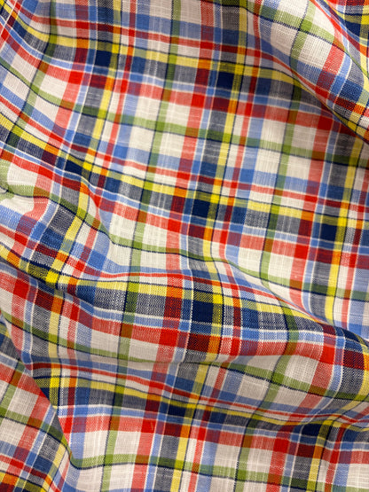 EMILE 014 cotton colourwoven shirting check