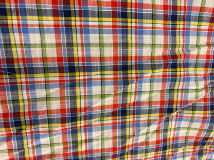 EMILE 014 cotton colourwoven shirting check