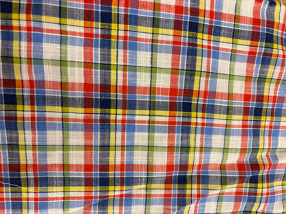 EMILE 014 cotton colourwoven shirting check