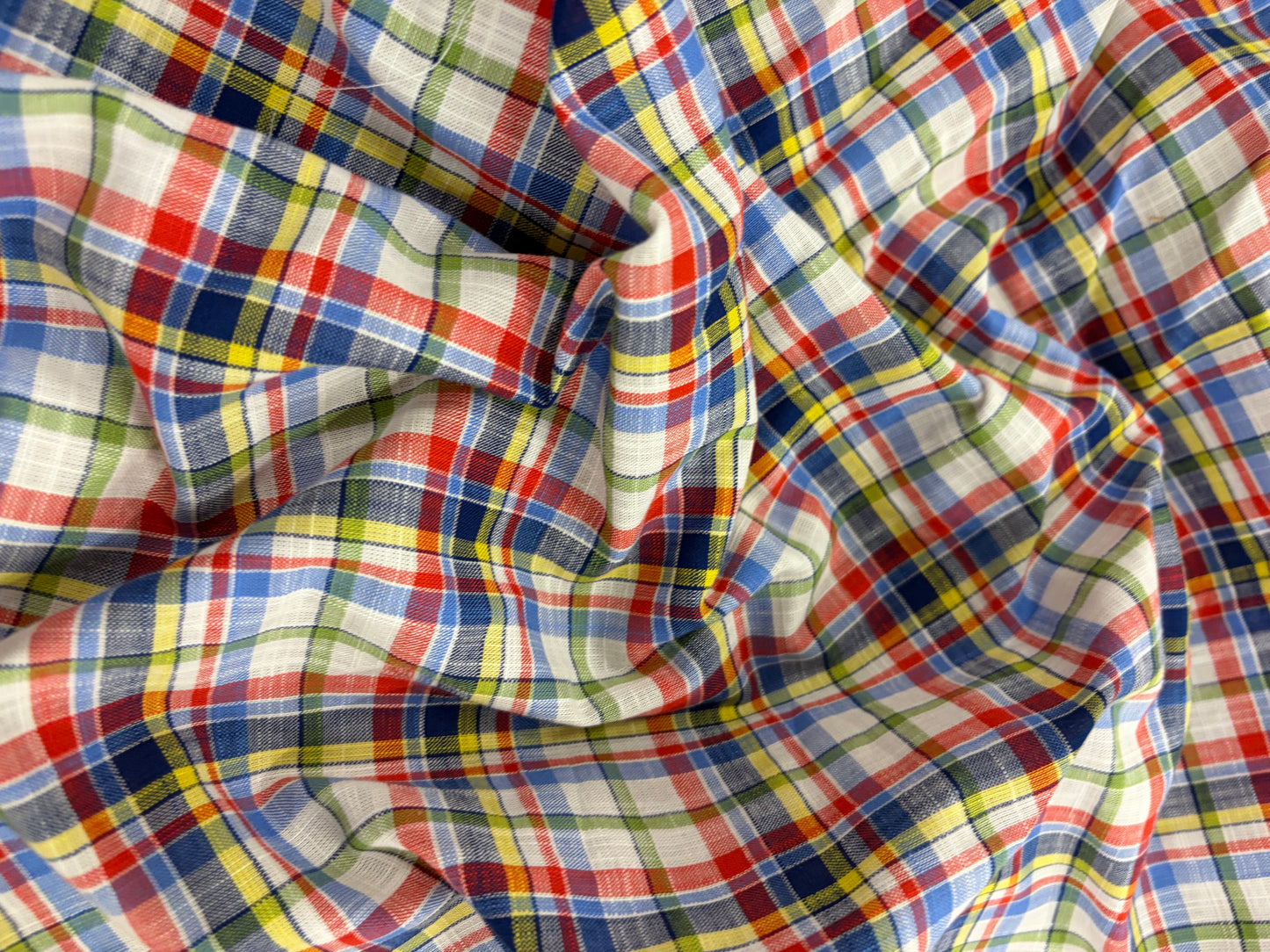 EMILE 014 cotton colourwoven shirting check