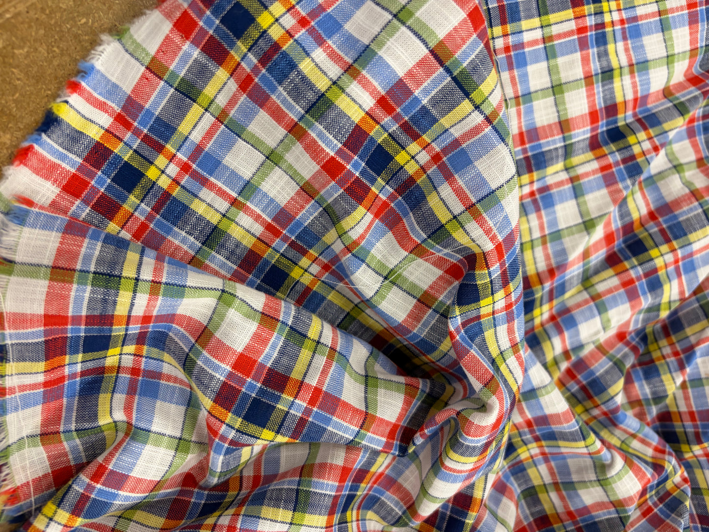 EMILE 014 cotton colourwoven shirting check