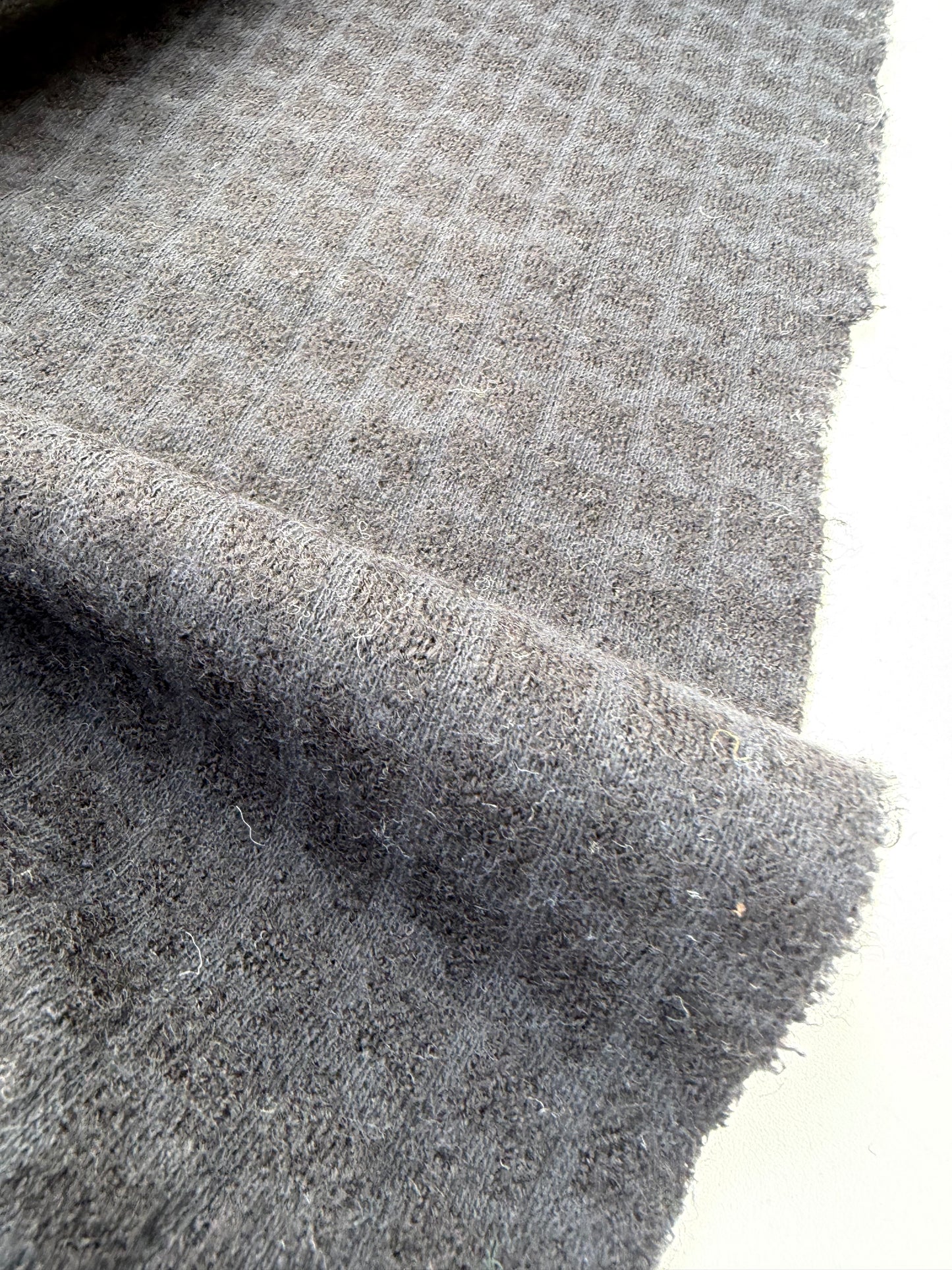 WOOL EDIT 024 black wool jersey jacquard