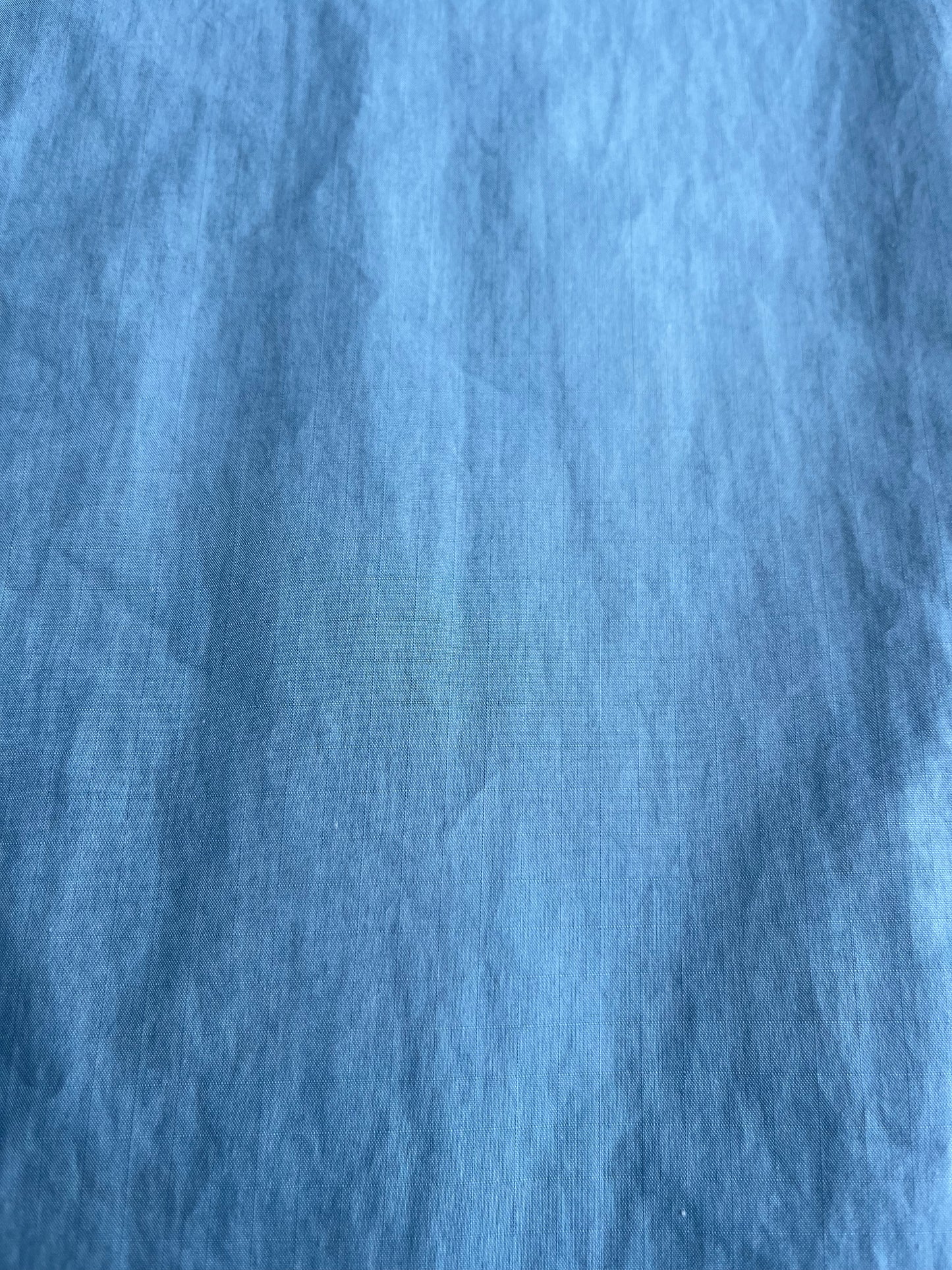 ZACHARIE 013 coated cotton ribstop papertouch light indigo