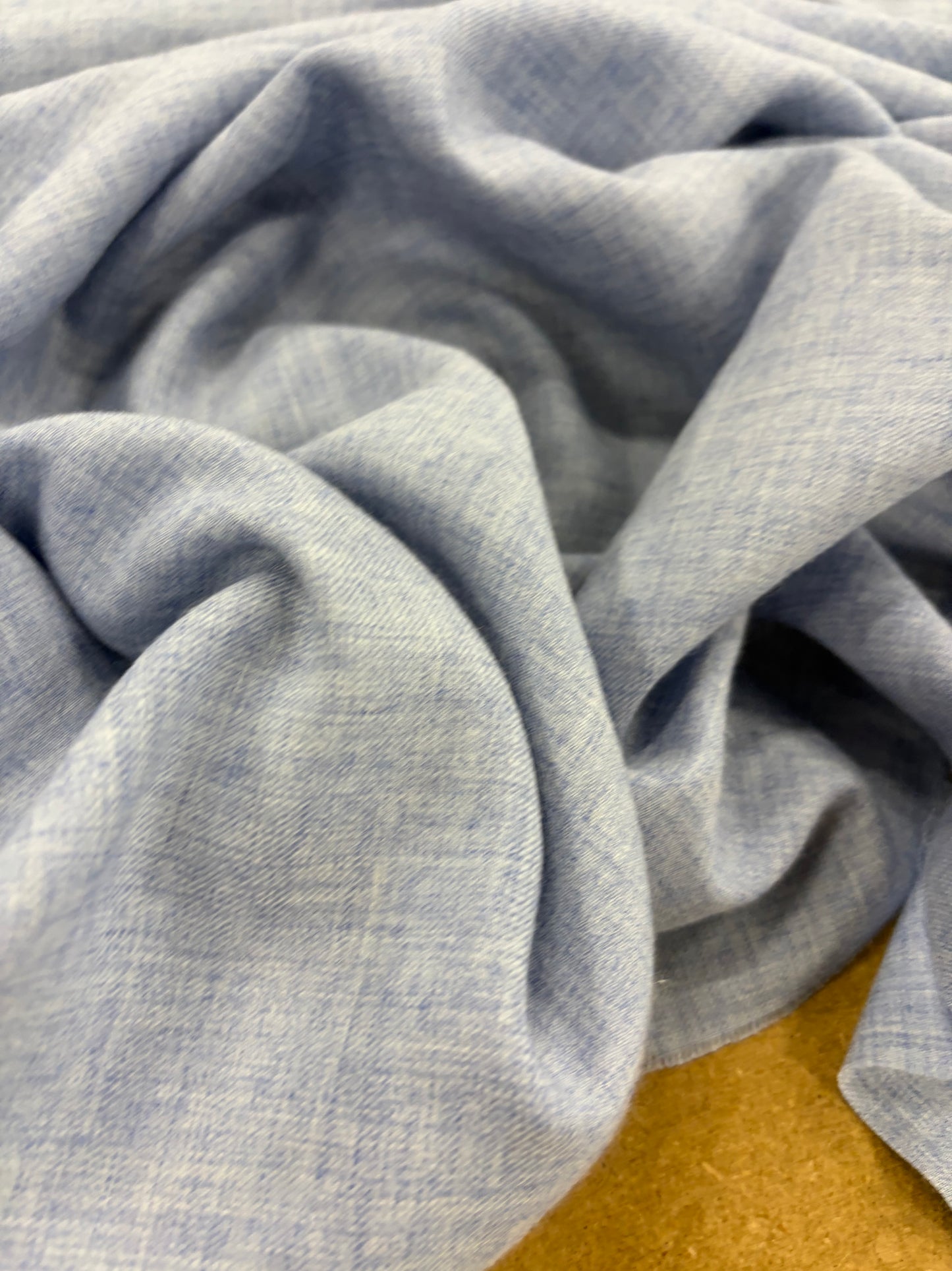 EMILE 017 light blue  cotton wool twill