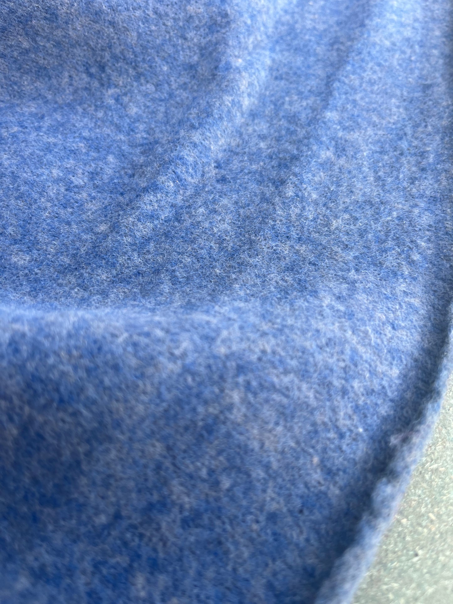 WINDSOR 012 boiled wool mélange petrol/taupe
