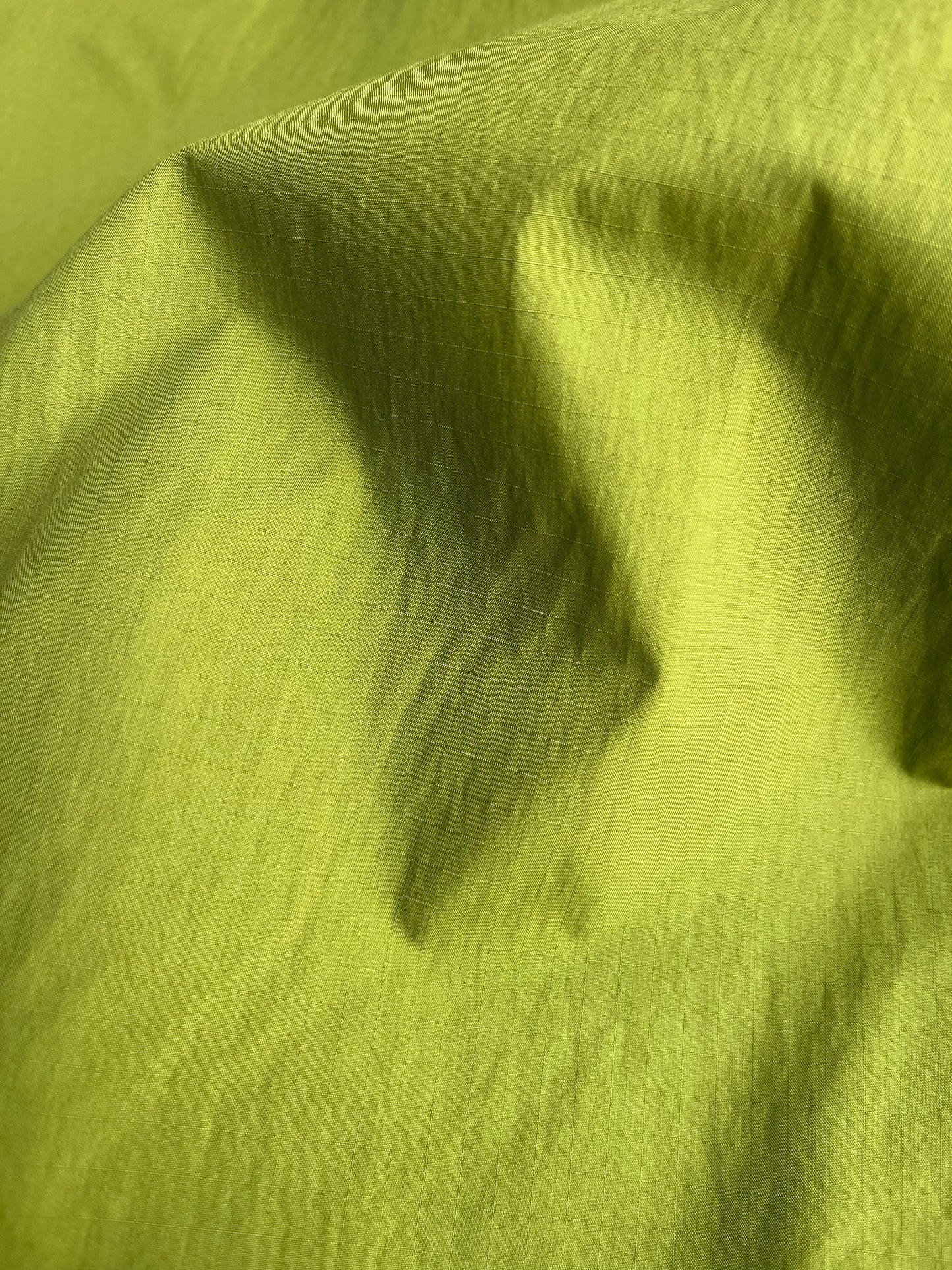 ZACHARIE 014 coated cotton ribstop papertouch moss green