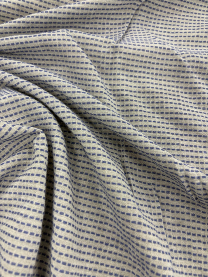 EMILE 018 cotton colourwoven shirting jacquard