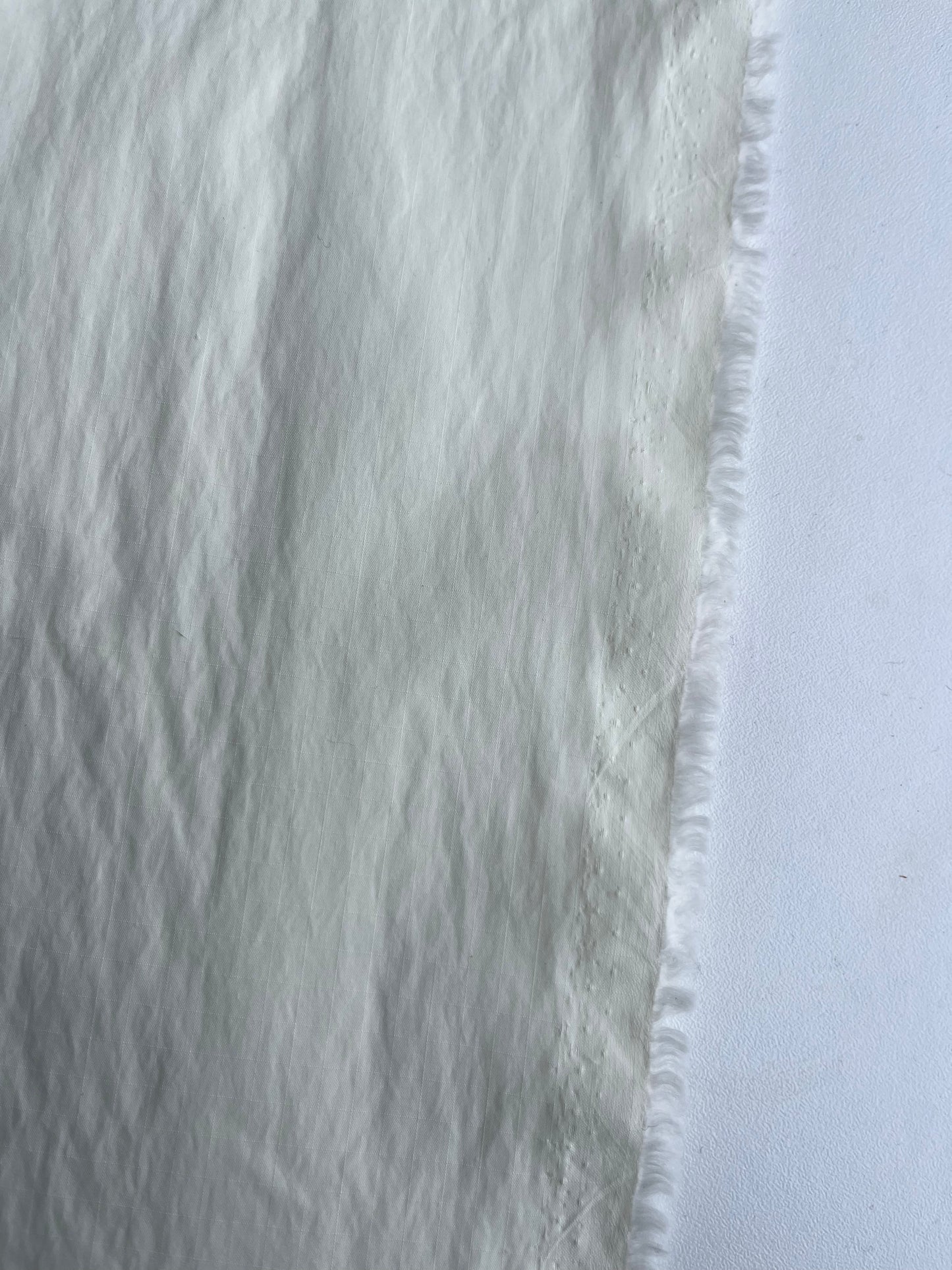 ZACHARIE 015 coated cotton ribstop papertouch cream