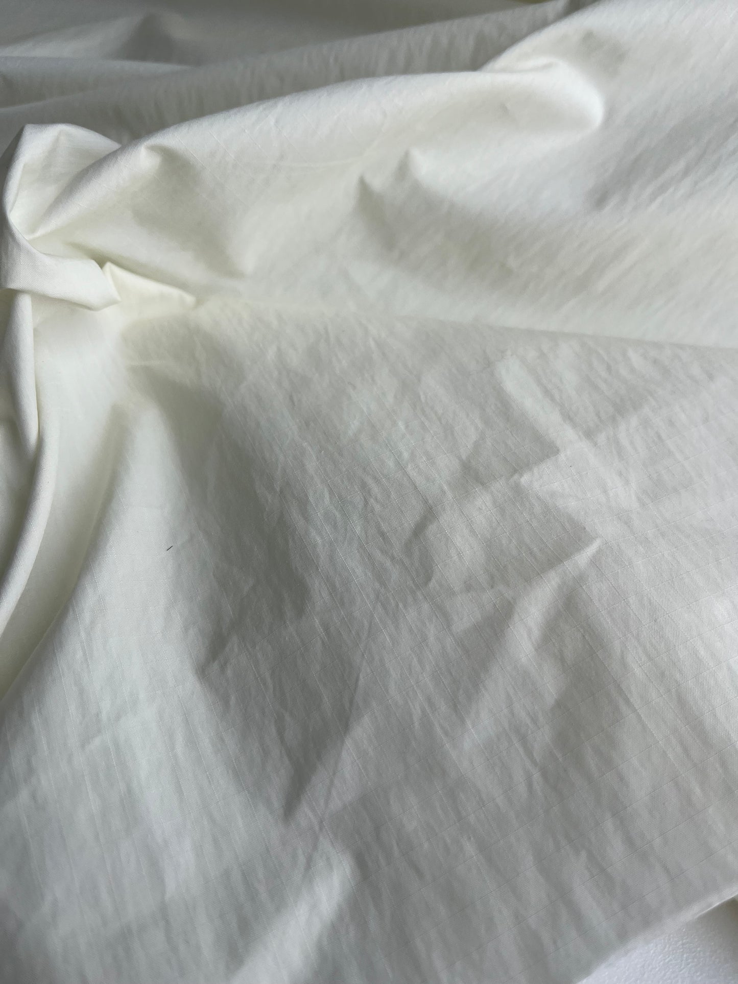 ZACHARIE 015 coated cotton ribstop papertouch cream