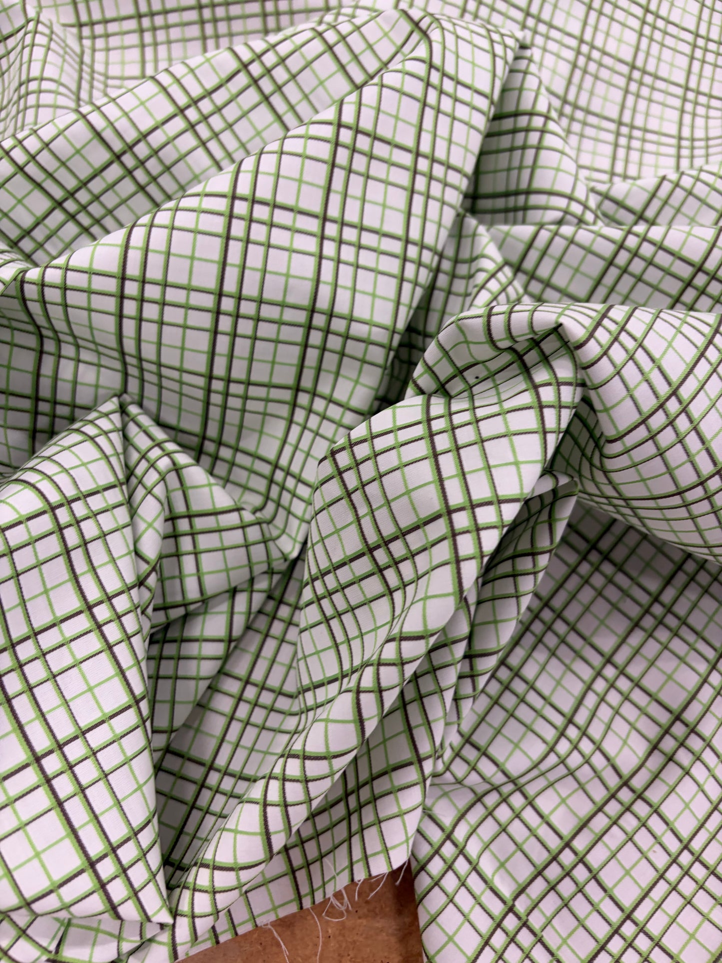 EMILE 019 cotton colourwoven checkered shirting fabric
