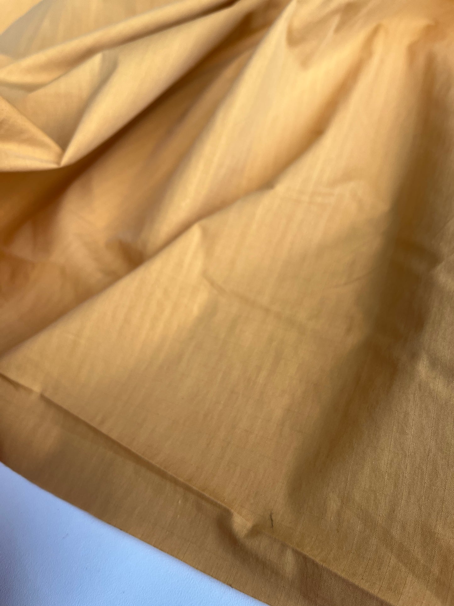 ZACHARIE 016 coated cotton ribstop papertouch soft orange