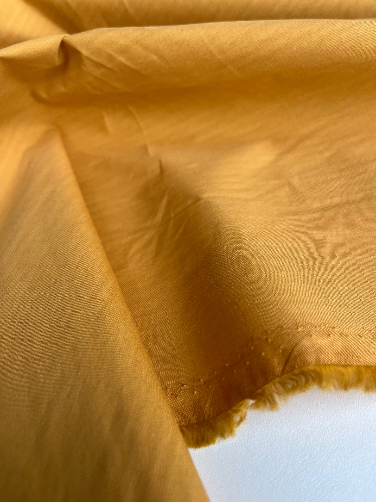 ZACHARIE 016 coated cotton ribstop papertouch soft orange