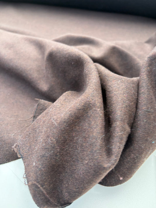 WOOL EDIT 029 brown wool flannel