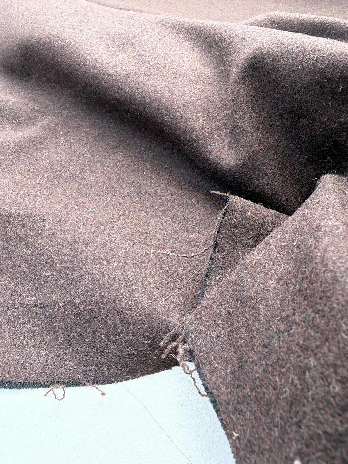 WOOL EDIT 029 brown wool flannel